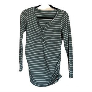Motherhood maternity striped top